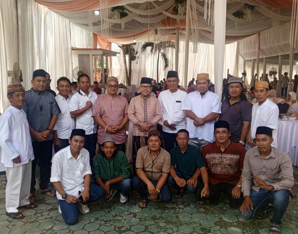 Penjabat Bupati Mesuji Sulpakar Menggelar Open House