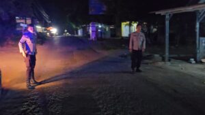 Cegah Kriminalitas, Polsek Sedong Laksanakan Patroli di Jalur Rawan