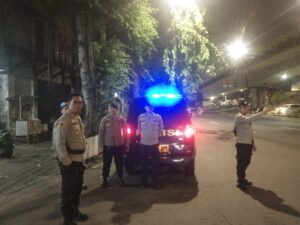 Patroli Kewilayahan Antisipasi Gangguan Kamtibmas dan Tawuran Warga Polsek Johar Baru