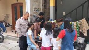 Kecintaan Polri Terhadap Tunas Bangsa Wilayah Kelurahan Menteng