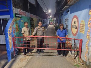 Aiptu Teguh Yuliyanto Sambangi Poskamling Kelurahan Gelora