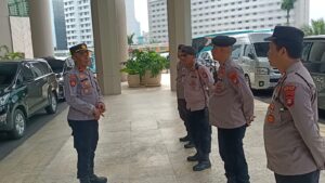 Pengamanan Kegiatan International Mayor Forum Ke-7 oleh Pemerintah Provinsi DKI Jakarta Biro Kerja Sama Daerah di Hotel Grand Hyatt Menteng