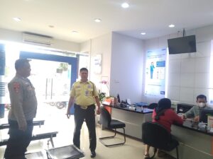 Panit Sabhara Sampaikan Imbauan Ke Security Bank BRI