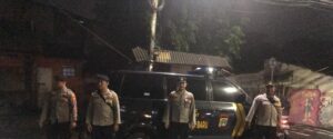 AKP Aris Setiawan, S.H., Pimpin Patroli Gabungan, Cegah Gangguan Kamtibmas di Wilayah Johar Baru.