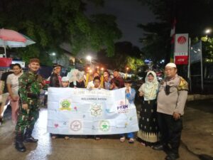 Tiga Pilar Monitoring Kegiatan Pawai Obor Memperingati Tahun Baru Islam 1 Muharram 1446 H / 2024 M Kelurahan Petamburan