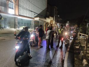 Pengamanan Pawai Obor Menyambut Tahun Barus Islam 1446 H Di Wilayah Cempaka Putih