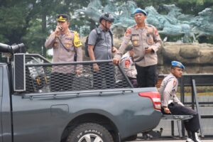 1.304 Personil Polri, Siap Amankan Unjuk Rasa di Patung Kuda Jakarta Pusat