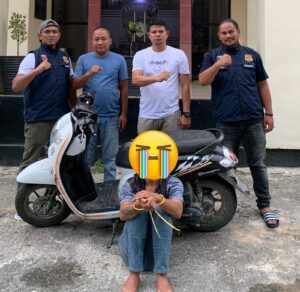 Satreskrim Polres Nagan Raya Berhasil Menangkap Pelaku Curanmor