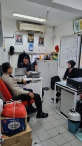 Patroli Siang Hari Sambangi Gedung Atria