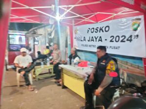 Posko Nila Jaya 2024 Kali Pasir Kelurahan Kebon Sirih