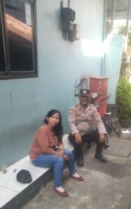 Patroli Wilayah Kapolsubsektor Galur Sampaikan Imbauan Kamtibmas Ke Warga