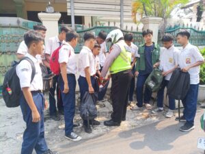 Aipda Amir Riswanto Berikan Imbauan Ke Pelajar