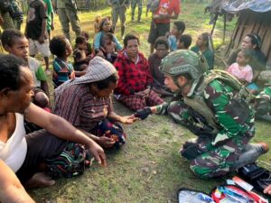 Pelayanan Kesehatan Gratis di Kp. Amobra, Papua Tengah