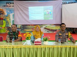 Sosialisasi dan Penyuluhan MPLS (Masa Pengenalan Lingkungan Sekolah) Bhabinkamtibmas dan Babinsa di SD Negeri 02 Kampung Rawa