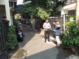 Aipda Wisnu Saputra Patroli Ke Pemukiman