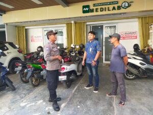 Patroli Dialogis Aiptu Baktiar Emri Sambang Ke Medilab