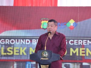 Ground Breaking Polsek Menteng, Kapolda Metro Jaya: “Tingkatkan Pelayanan Kepada Masyarakat”