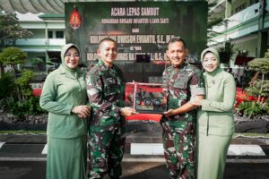 Tradisi Penyambutandan Pelepasan Komandan Brigif 1 Jaya Sakti: Perpaduan Semangat dan Rasa Hormat