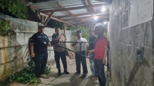 Jaga Siskamling Malam Hari RW 06 Kelurahan Karet Tengsin