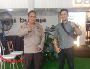Kapolsubsektor Cutmutia Aiptu Ali Imran Melaksanakan Pemantauan Balai Budaya