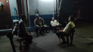 Padal Dan Patroli Unit Sabhara Sambangi Ruko Blok F Pasar Tanah Abang