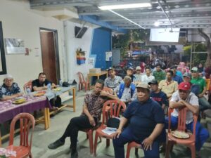 Bhabinkamtibmas Kampung Rawa, Hadiri Kegiatan Pertemuan Pengurus RT, RW.