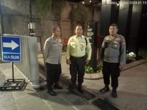 Patroli Kawasan Sudirman Untuk Berikan Rasa Aman