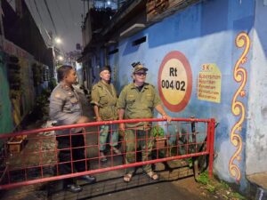 Aiptu Teguh Kunjungi Poskamling RW 02 Dini Hari