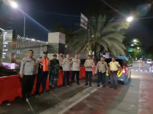 Polsek Sawah Besar Patroli bersama Tiga Pilar.