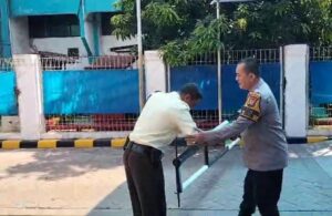 Patroli Kewilayahan Aiptu Roby Danan Perusahaan Gas Negara