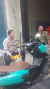 Patroli Kewilayahan Aiptu Fahri Sampaikan Imbauan Kamtibmas