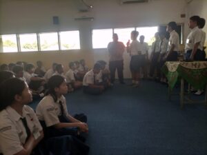 Tiga Pilar Berikan Penyuluhan MPLS Kepada Siswa/i SMA Dan SMK Bethel Petamburan