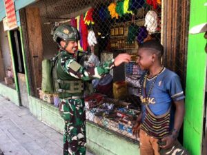 Patroli Menciptakan Keamanan dan Kenyamanan Masyarakat Intan Jaya Papua