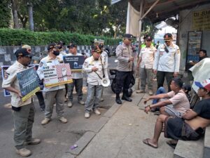 Sosialisasi P4GN Bhabinkamtibmas Kelurahan Rawasari Bersama Tiga Pilar