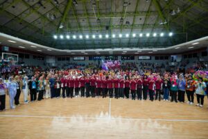 Iriana Jokowi Buka Lomba Senam Kreasi Piala Ibu Negara Tahun 2024