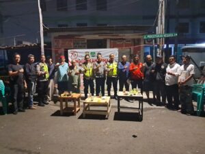 Ngopi Kamtibmas Di Pos Satkamling Rt 07/04 Rawasari