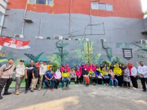 Anggota Binmas Polsek Sawah melaksanakan Patroli dan Sambang Dialogis di Sawah Besar.