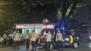 Antisipasi Gangguan Kamtibmas, Polsek Johar Baru Gelar Patroli Kewilayahan.
