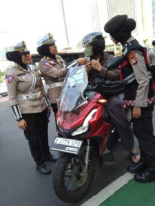 Satgas Preemtif Ops Patuh Jaya 2024, Berikan Imbauan Keselamatan Berlalu Lintas