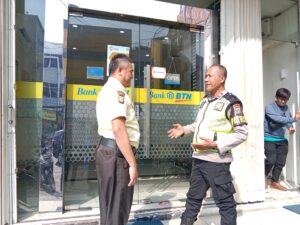 Kapolsubsektor Rawasari Patroli Dialogis Ke Security Bank BTN