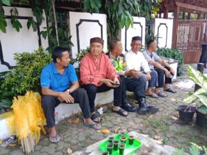 Kapolsubsektor Rawasari Sambang Empati Ke Warga Yang Meninggal Dunia