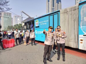 Polisi Kerahkan 1.598 Personel Amankan Aksi Unjuk Rasa Dari Aliansi Rakyat Indonesia Bela Palestina di Patung Kuda Monas