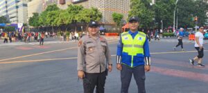 Pengamanan Jalur Jalan Sunda Antisipasi Lintasan Aksi unjuk Rasa Bela Palestina