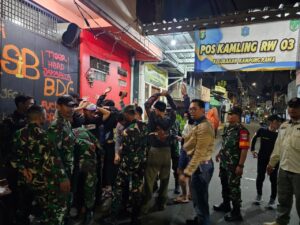 Polsek Johar Baru Bersama Tiga Pilar Gelar Operasi Cipta Kondisi Gabungan