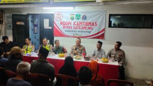 Tingkatkan Kebersamaan Dalam Menjaga Keamanan Melalui “Ngopi Kamtibmas”
