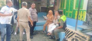 Tiga Pilar Kompak Sambangi Warganya di Pemukiman RW 06 Kelurahan Petamburan
