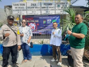 Sambang dan Silaturahmi Bhabinkamtibmas Di Kelurahan Cilincing