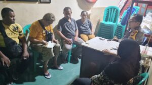 Gercep Bhabinkamtibmas Respon Laporan Masyarakat Malam Hari