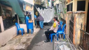 Bentuk Kepedulian dan Empati, Aiptu Sunarto Takziah Ke Rumah Warga Yang Meninggal