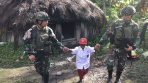 Peringatan Hari Anak Nasional di Distrik Ilaga, Papua Tengah